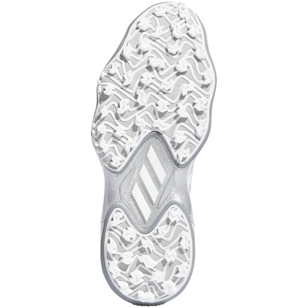 adidas CODECHAOS '25 Spikeless Waterproof Shoes - White/Silver Metallic/Grey Two