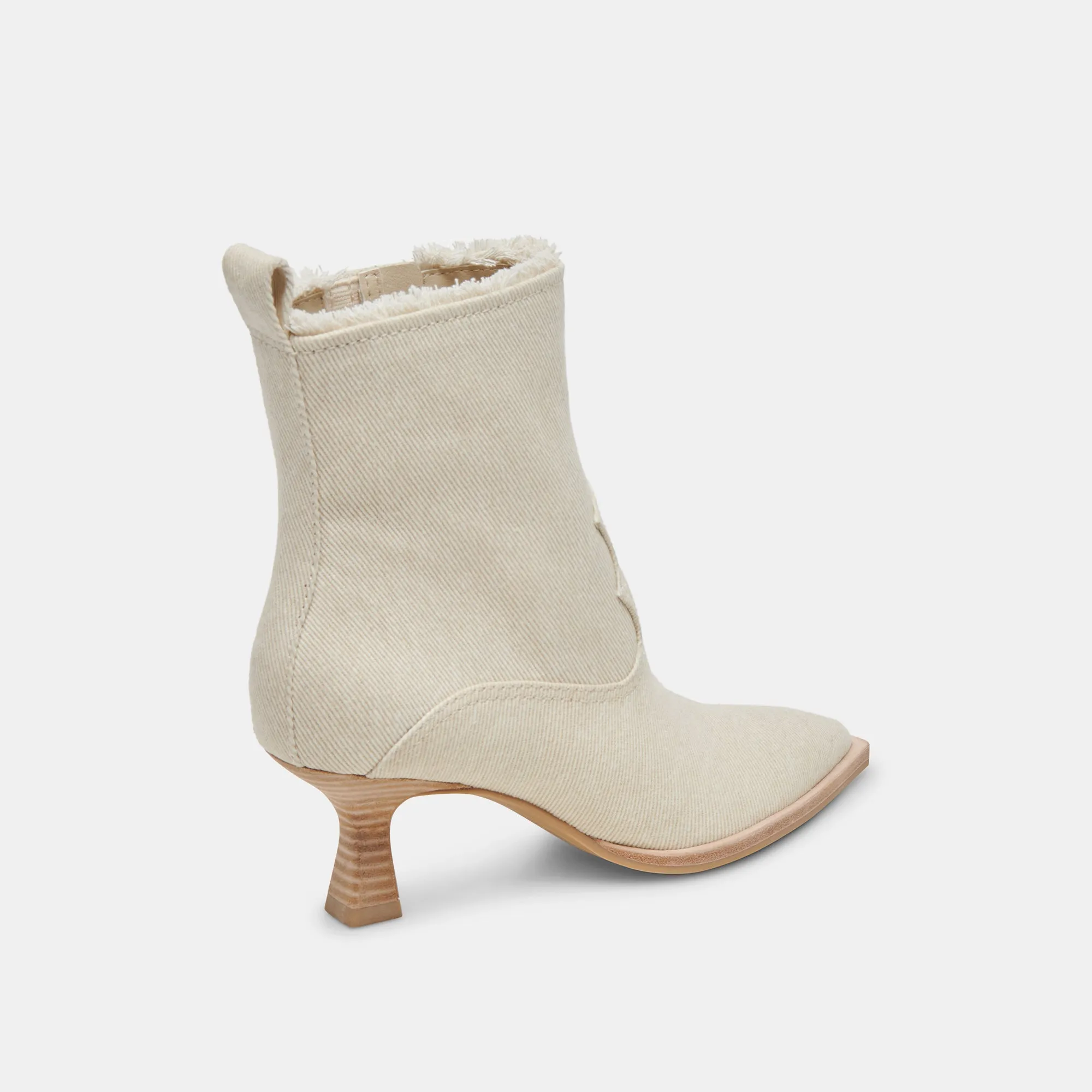 AUSTIN BOOTS IVORY DENIM Dolce Vita