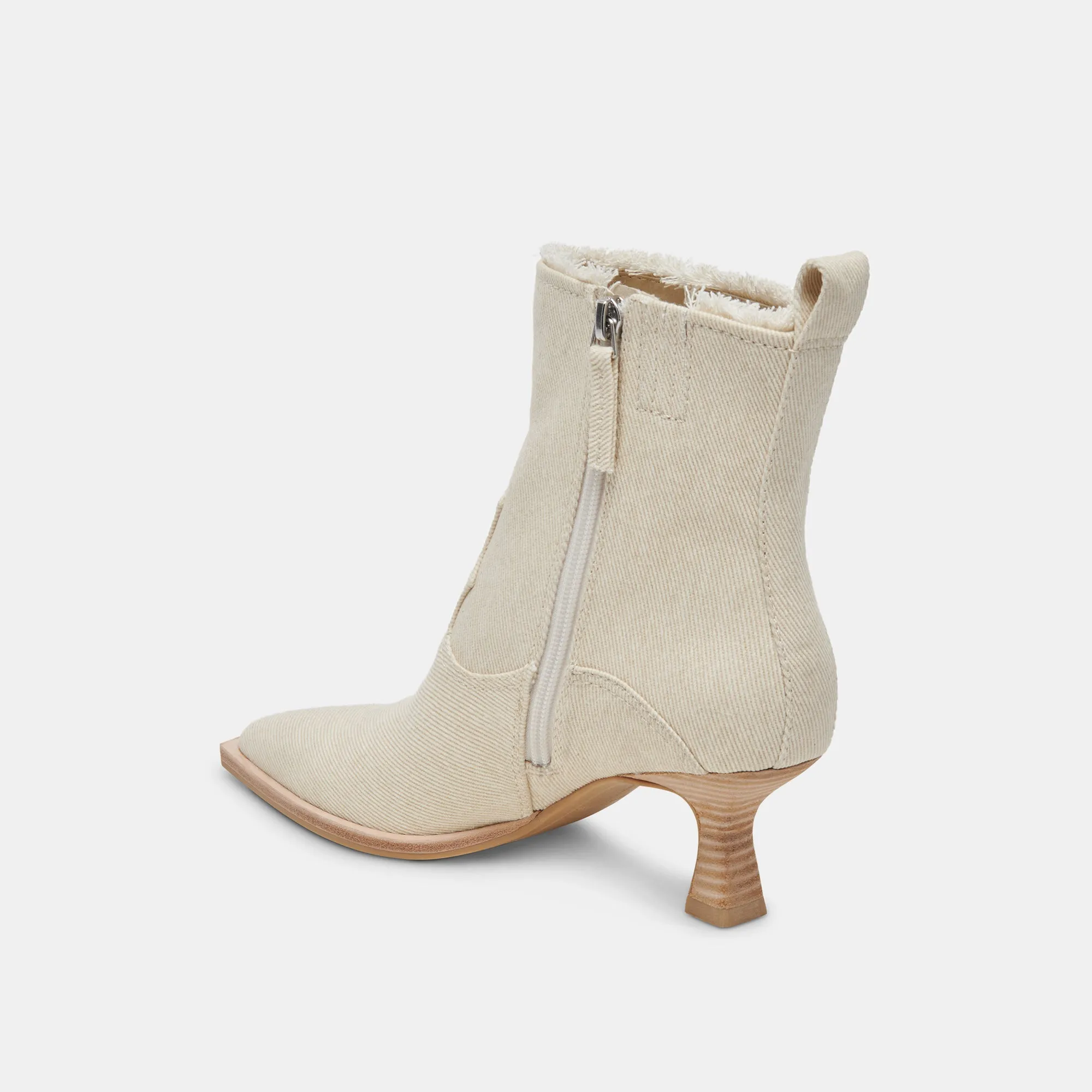AUSTIN BOOTS IVORY DENIM Dolce Vita