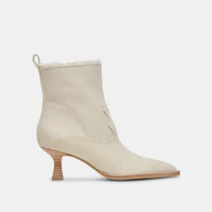 AUSTIN BOOTS IVORY DENIM Dolce Vita