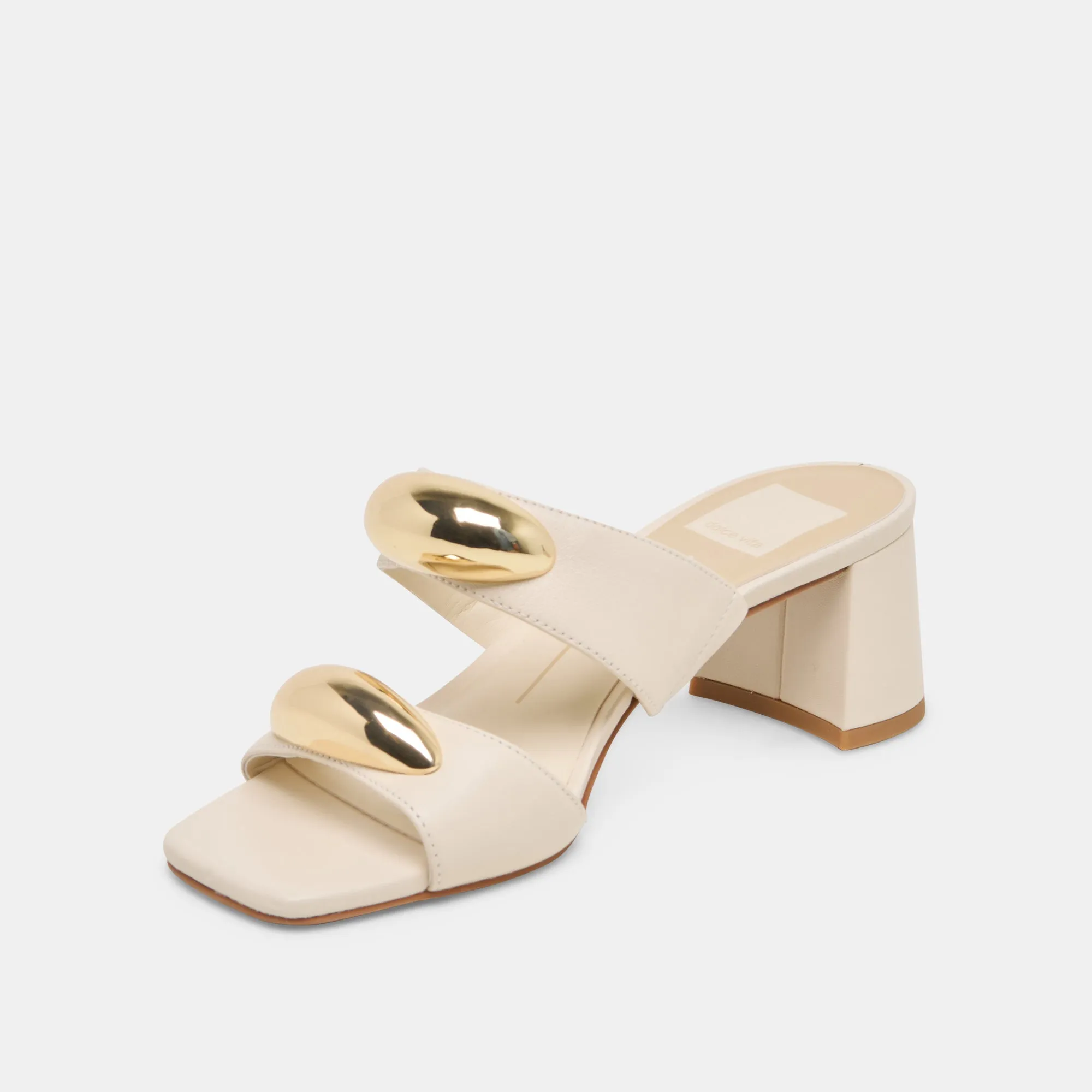 BARNET HEELS BONE LEATHER Dolce Vita