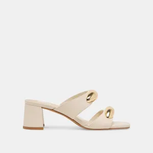 BARNET HEELS BONE LEATHER Dolce Vita