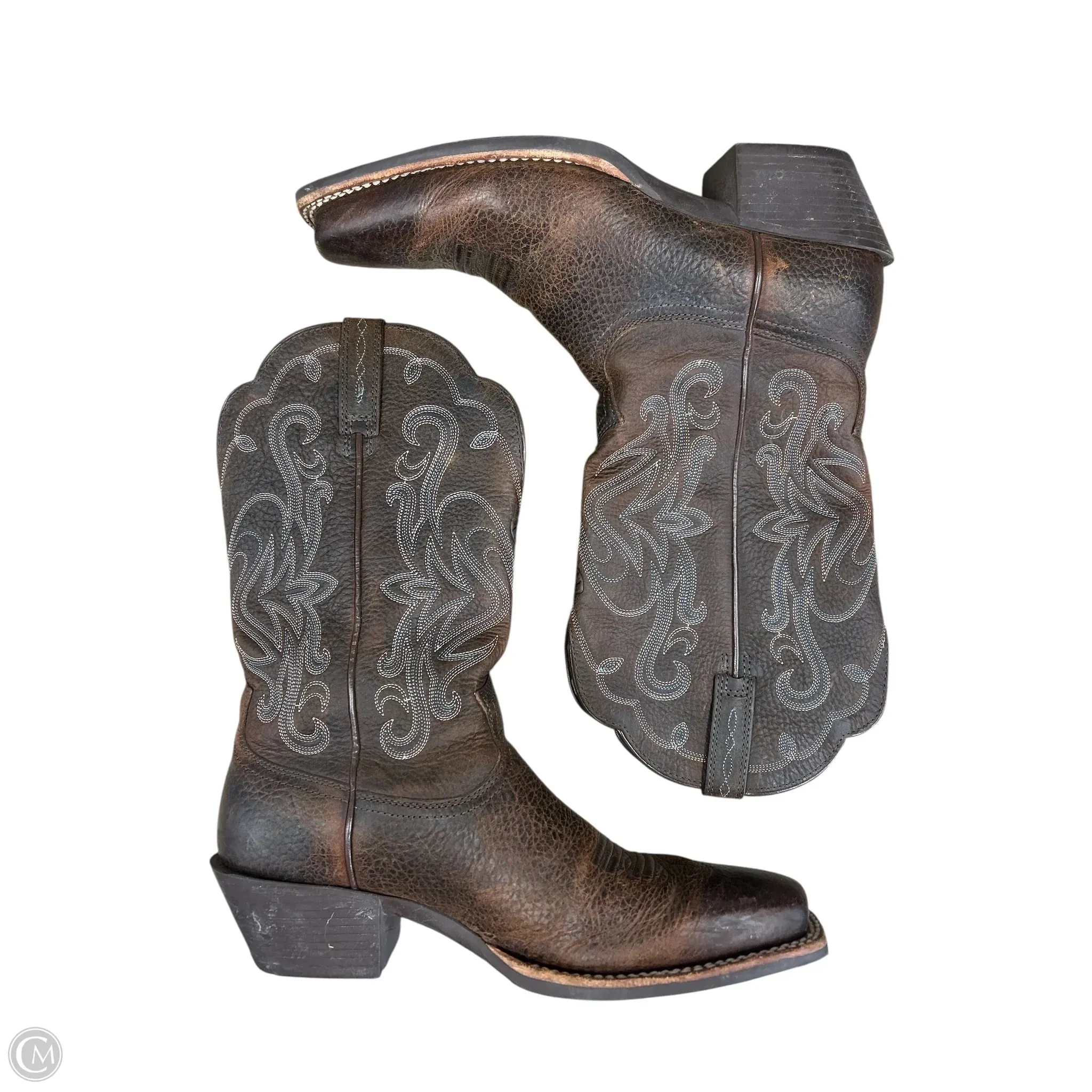 Boots Western By Ariat In Brown, Size: 8