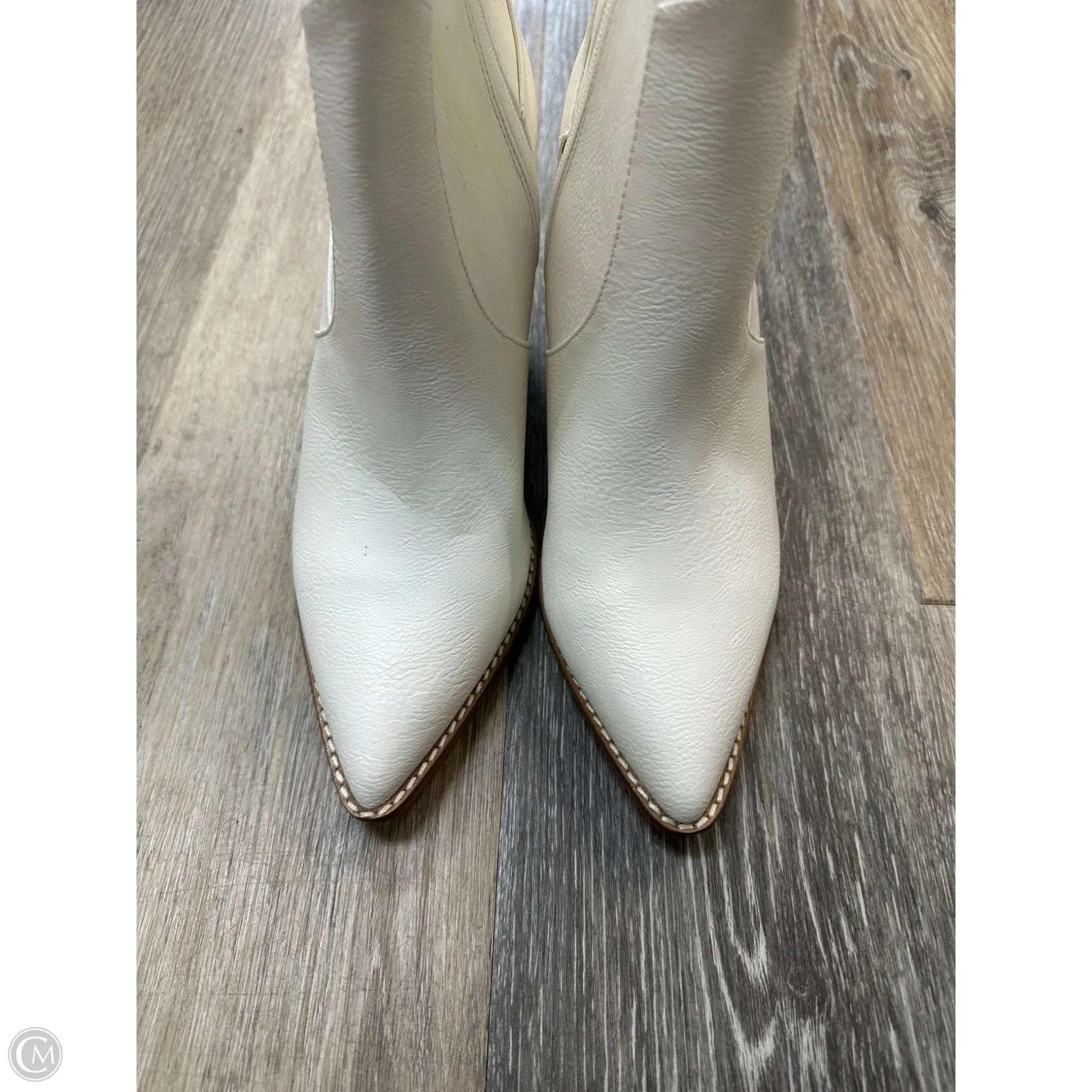 Boots Western By Beast In White, Size: 8