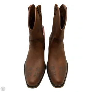 Boots Western By Clothes Mentor In Brown, Size: 8.5