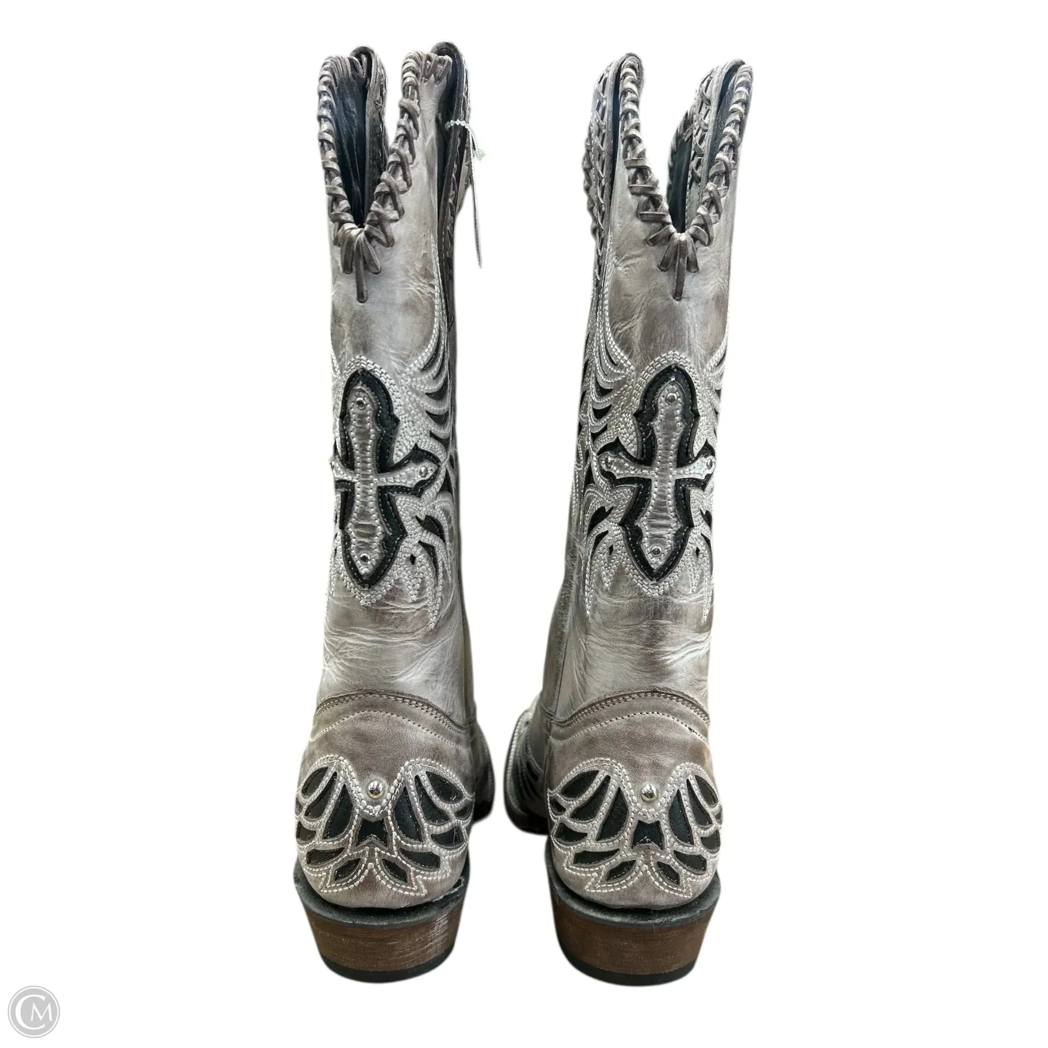 Boots Western By Cma In Taupe, Size: 8.5