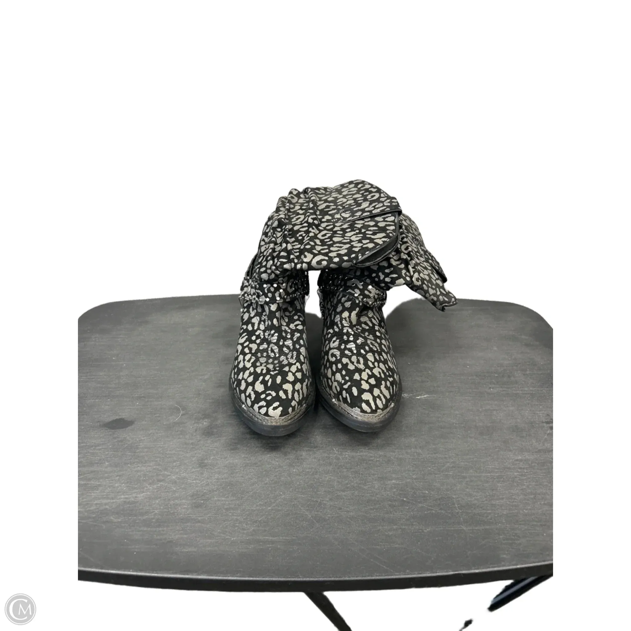 Boots Western By Cmc In Animal Print, Size: 9.5