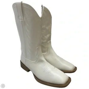 Boots Western By Cmf In White, Size: 7