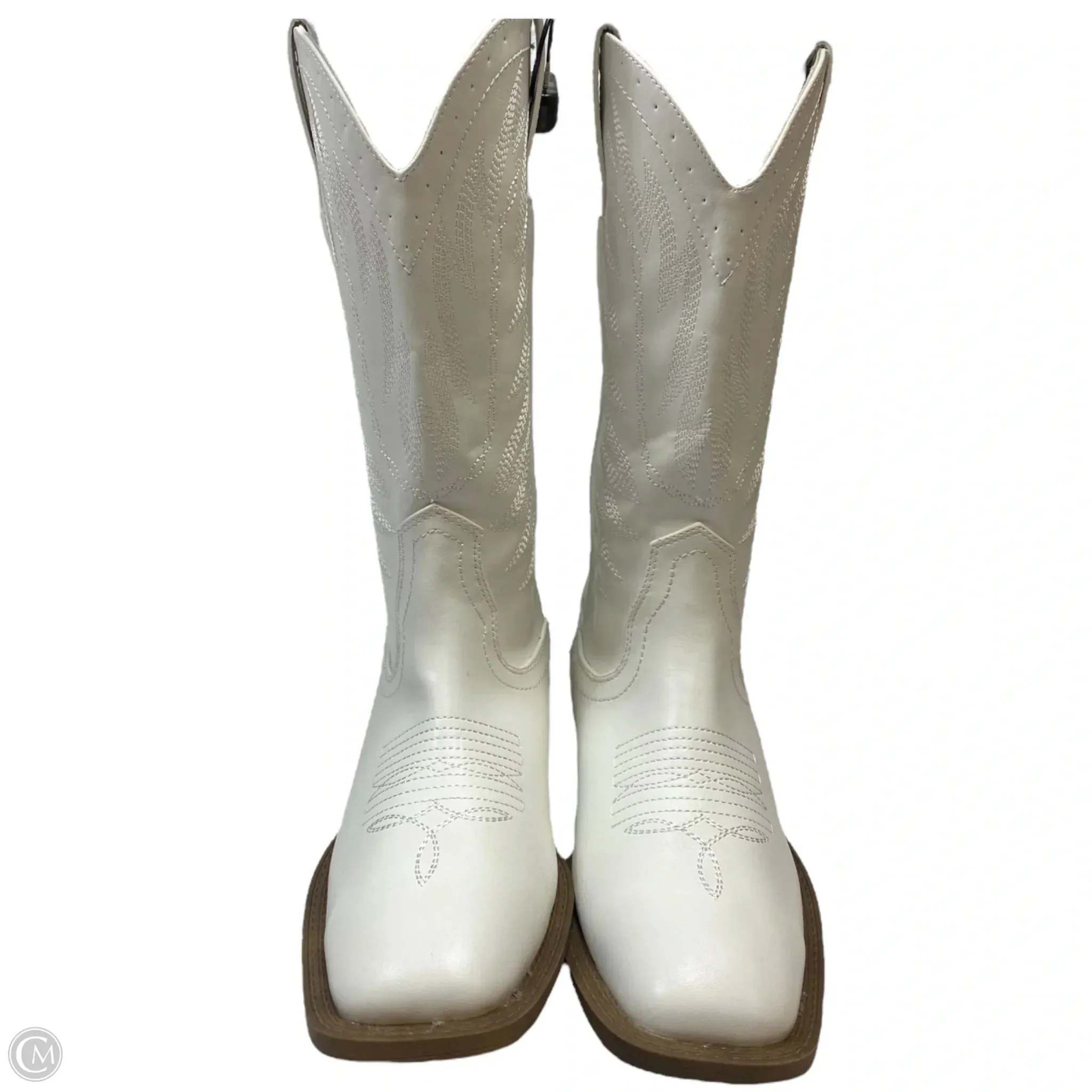 Boots Western By Cmf In White, Size: 7