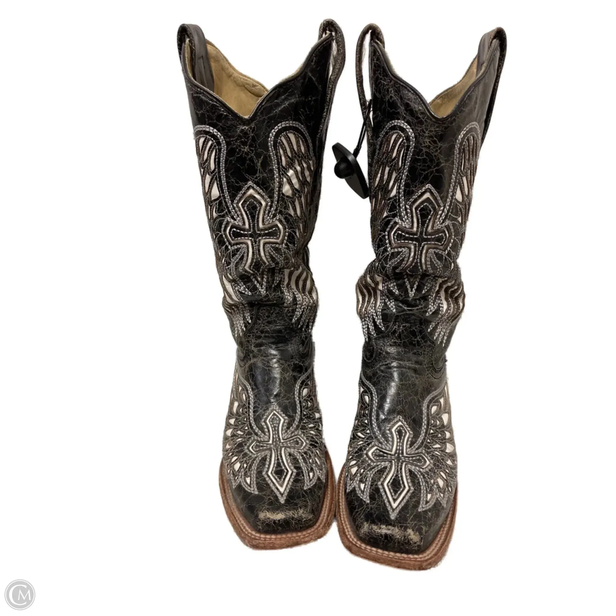 Boots Western By Corral In Black, Size: 6.5
