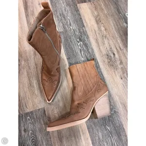 Boots Western By Dolce Vita In Taupe, Size: 10