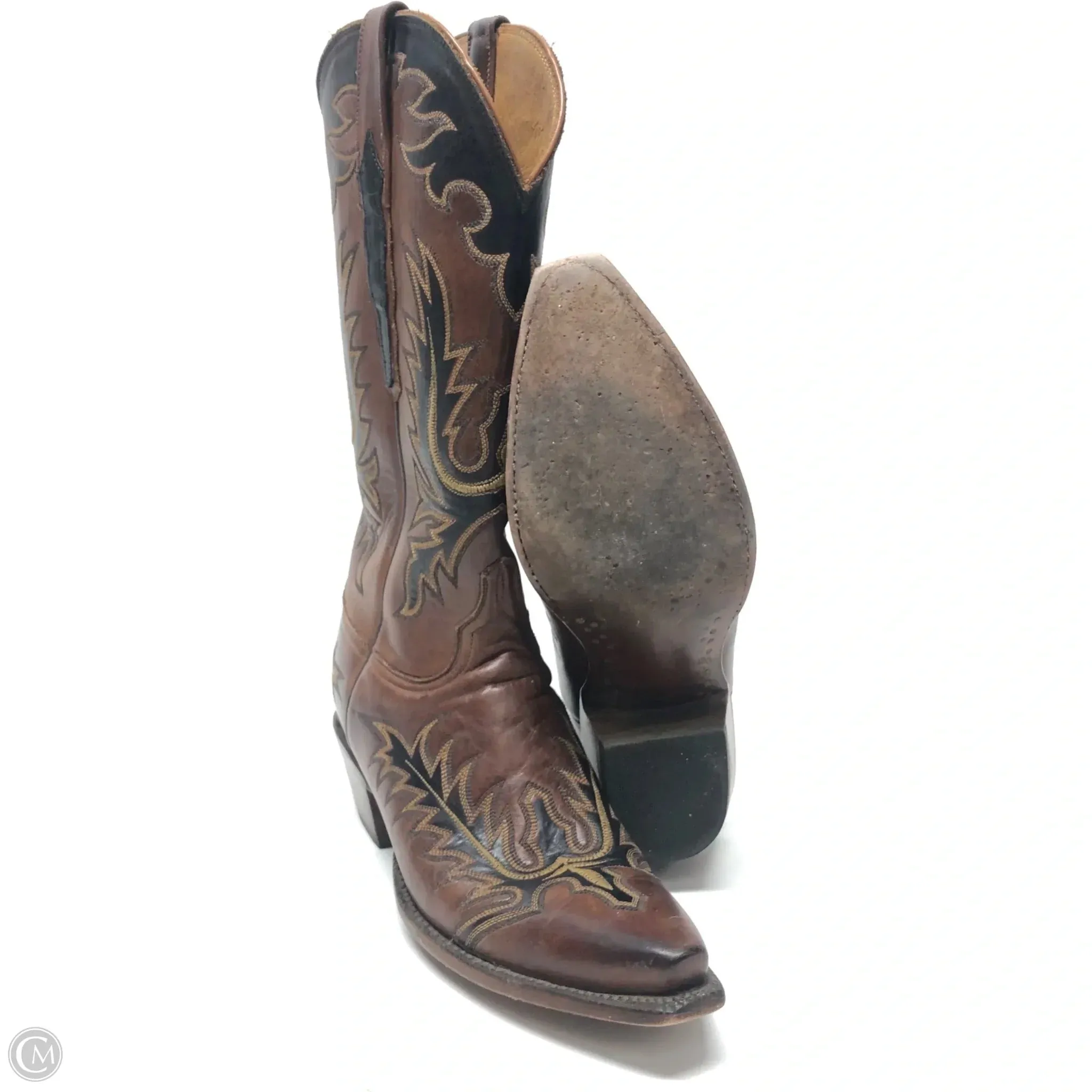 Boots Western By Lucchese In Brown, Size: 8.5