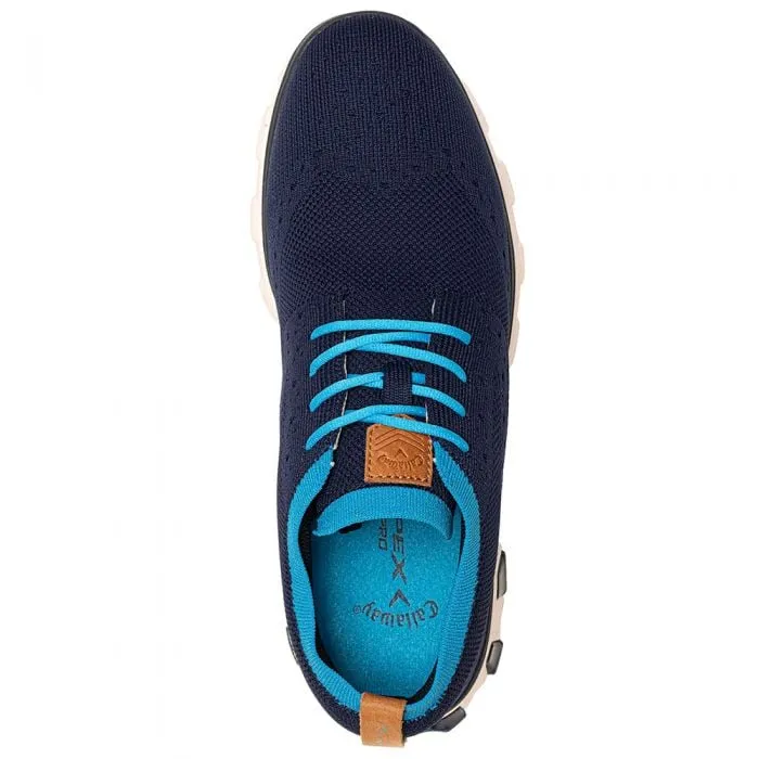 Callaway Apex Pro Knit Spikeless Waterproof Shoes - Navy