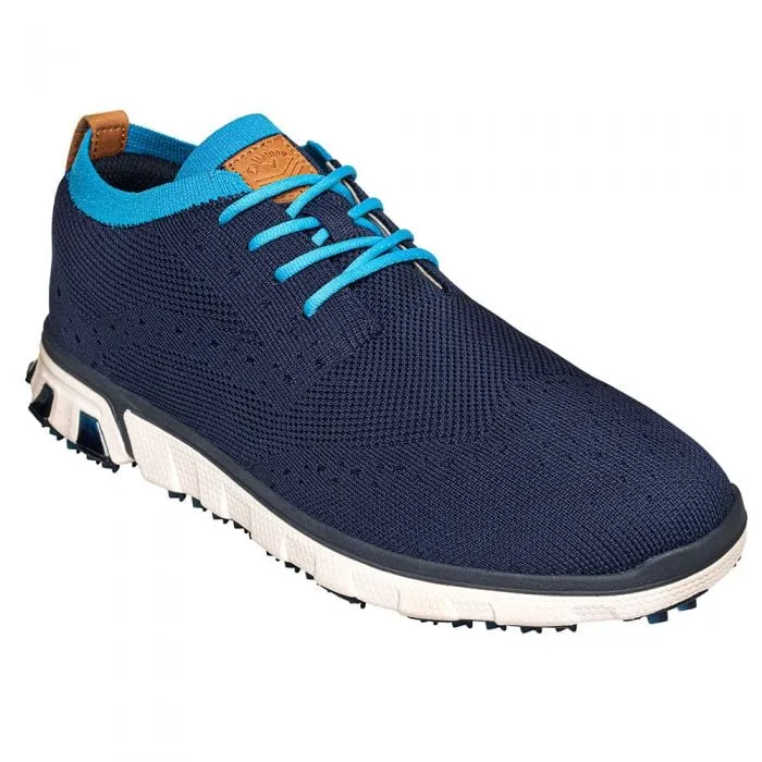 Callaway Apex Pro Knit Spikeless Waterproof Shoes - Navy