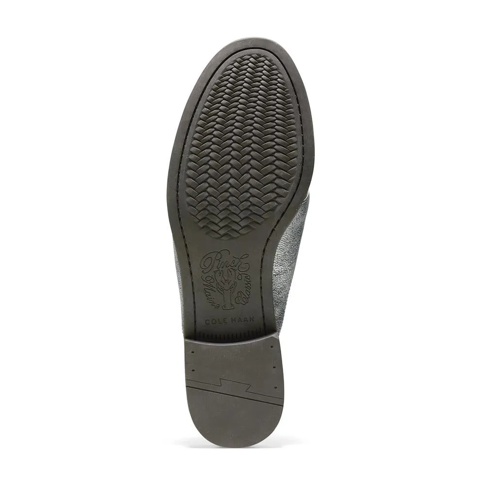 Cole Haan Pinch Stitchlite Slide Silver Cracklesize 8.5