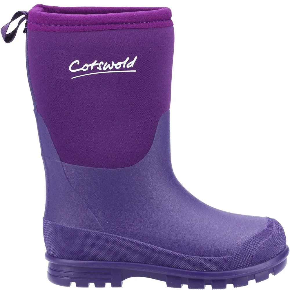 Cotswold Hilly Neoprene Childrens Wellington Boot