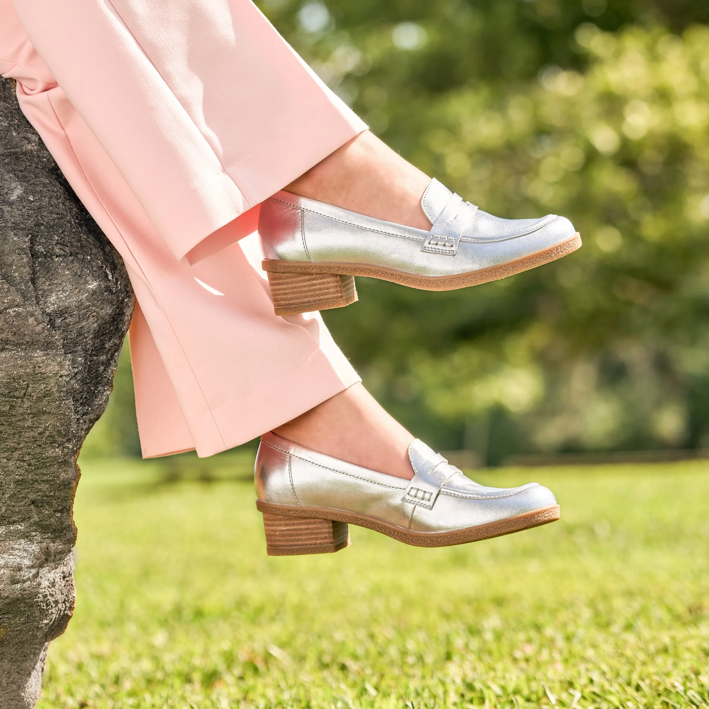 Danica Silver Metallic Dansko