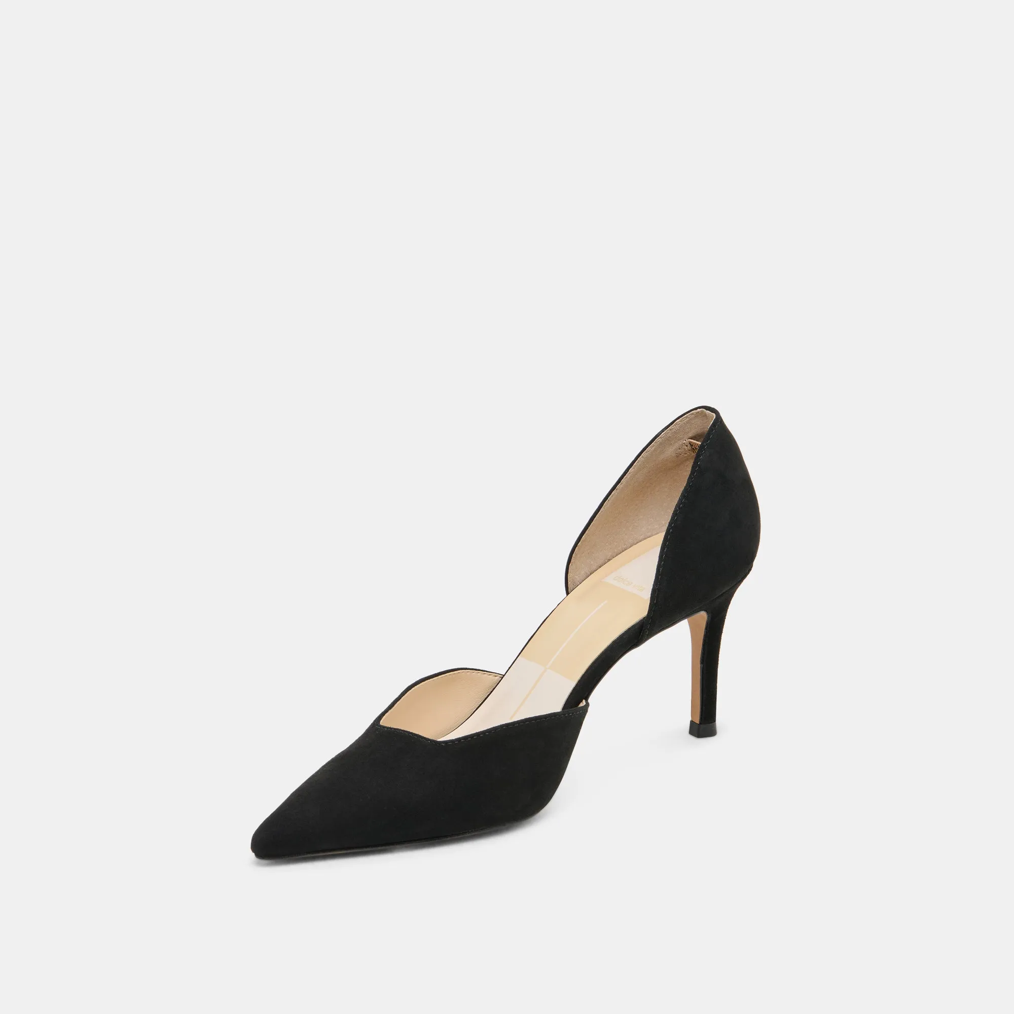 ELOY HEELS ONYX SUEDE Dolce Vita