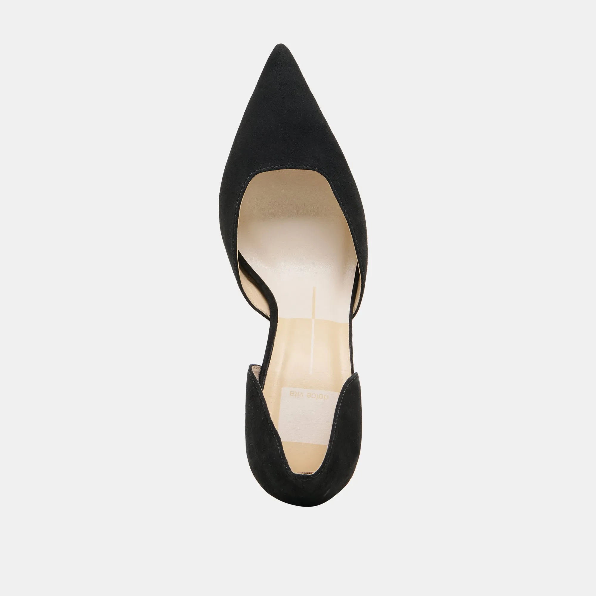 ELOY HEELS ONYX SUEDE Dolce Vita
