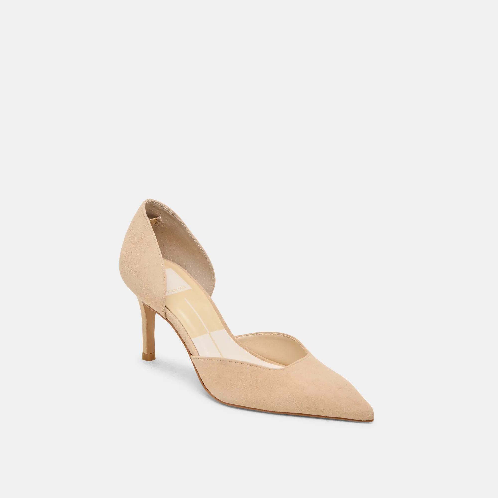 ELOY HEELS TAN SUEDE Dolce Vita