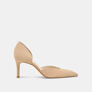 ELOY HEELS TAN SUEDE Dolce Vita