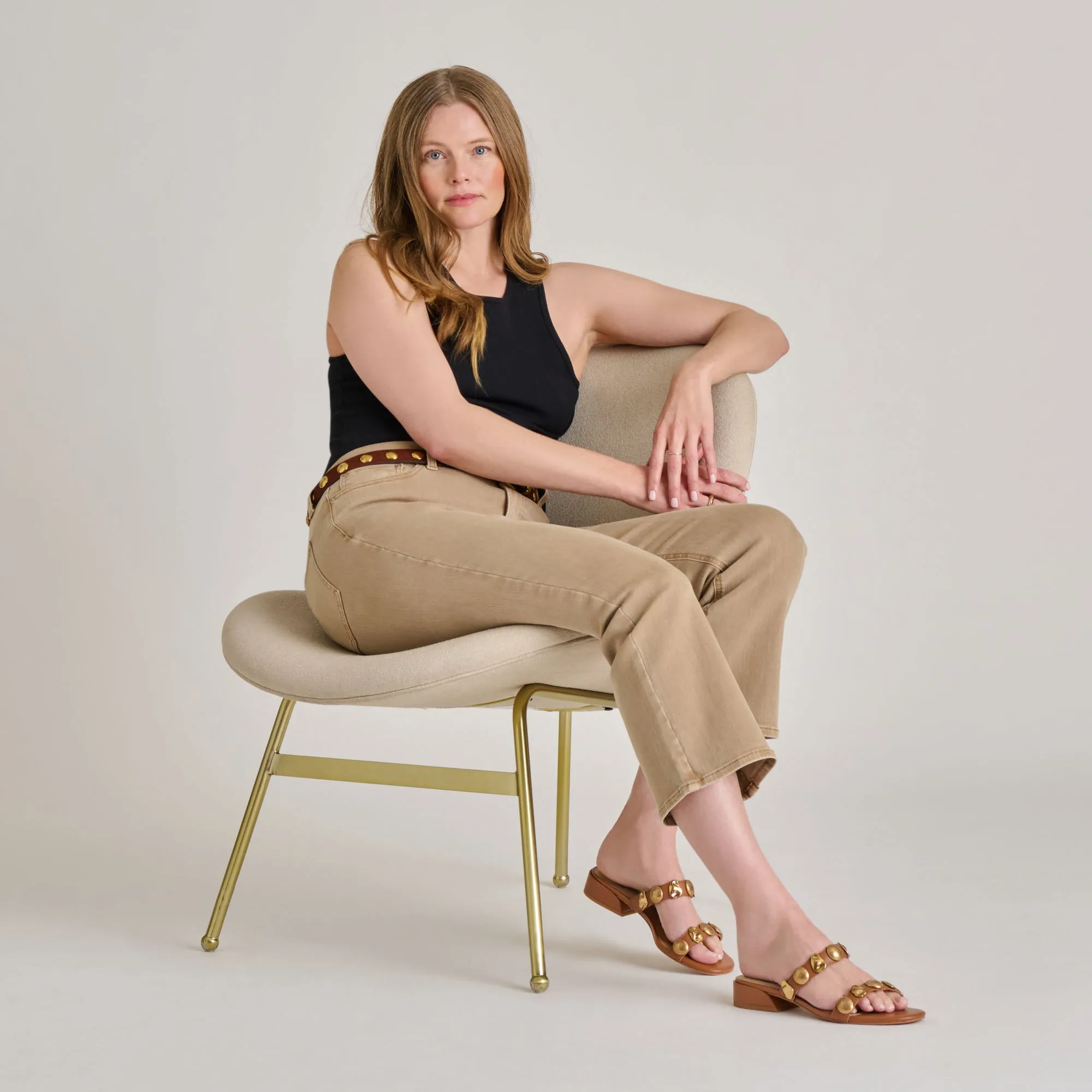 FARROW SANDALS SADDLE LEATHER Dolce Vita