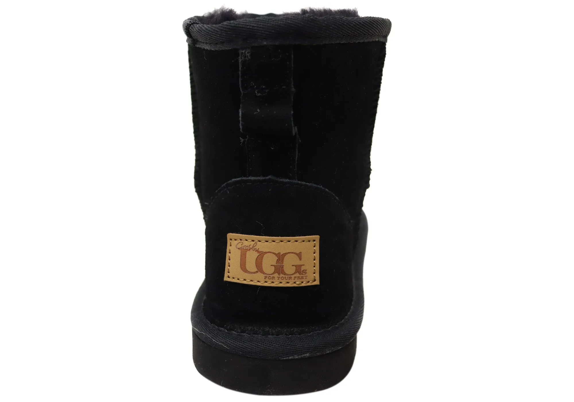 Grosby Jillaroo Ugg Womens Warm Comfort Boots With Sheepskin Lining