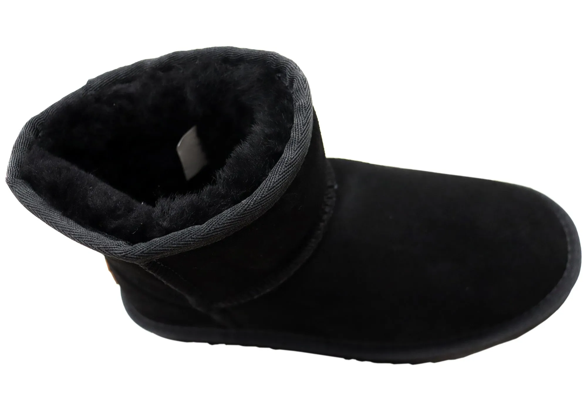 Grosby Jillaroo Ugg Womens Warm Comfort Boots With Sheepskin Lining