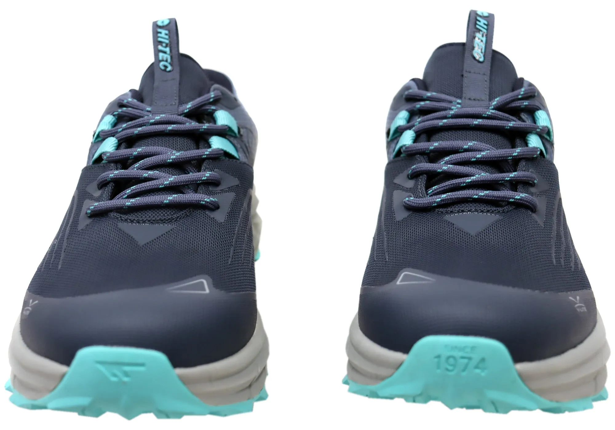 Hi Tec Womens Geo Fuse Low Waterproof Comfortable Hiking Shoes