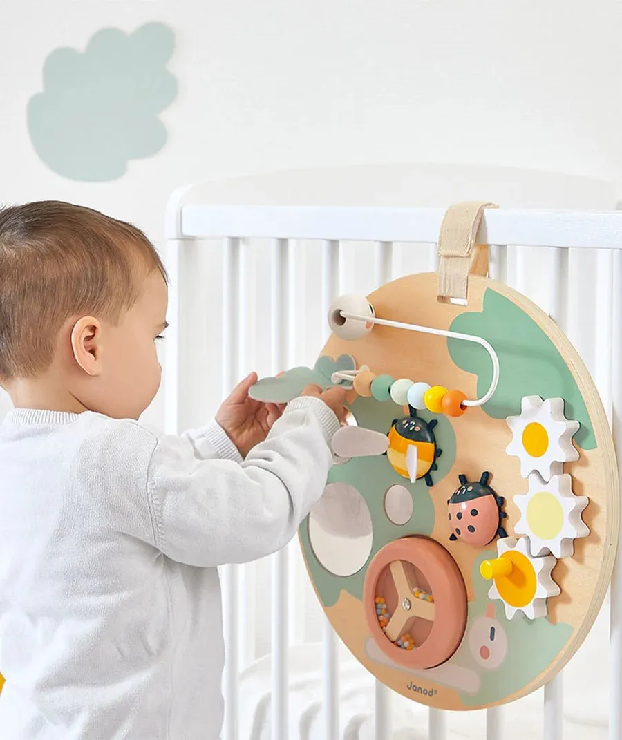 Janod: Sweet Cocoon Wooden Busy Board