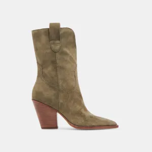 JESSEY BOOTS MOSS SUEDE Dolce Vita