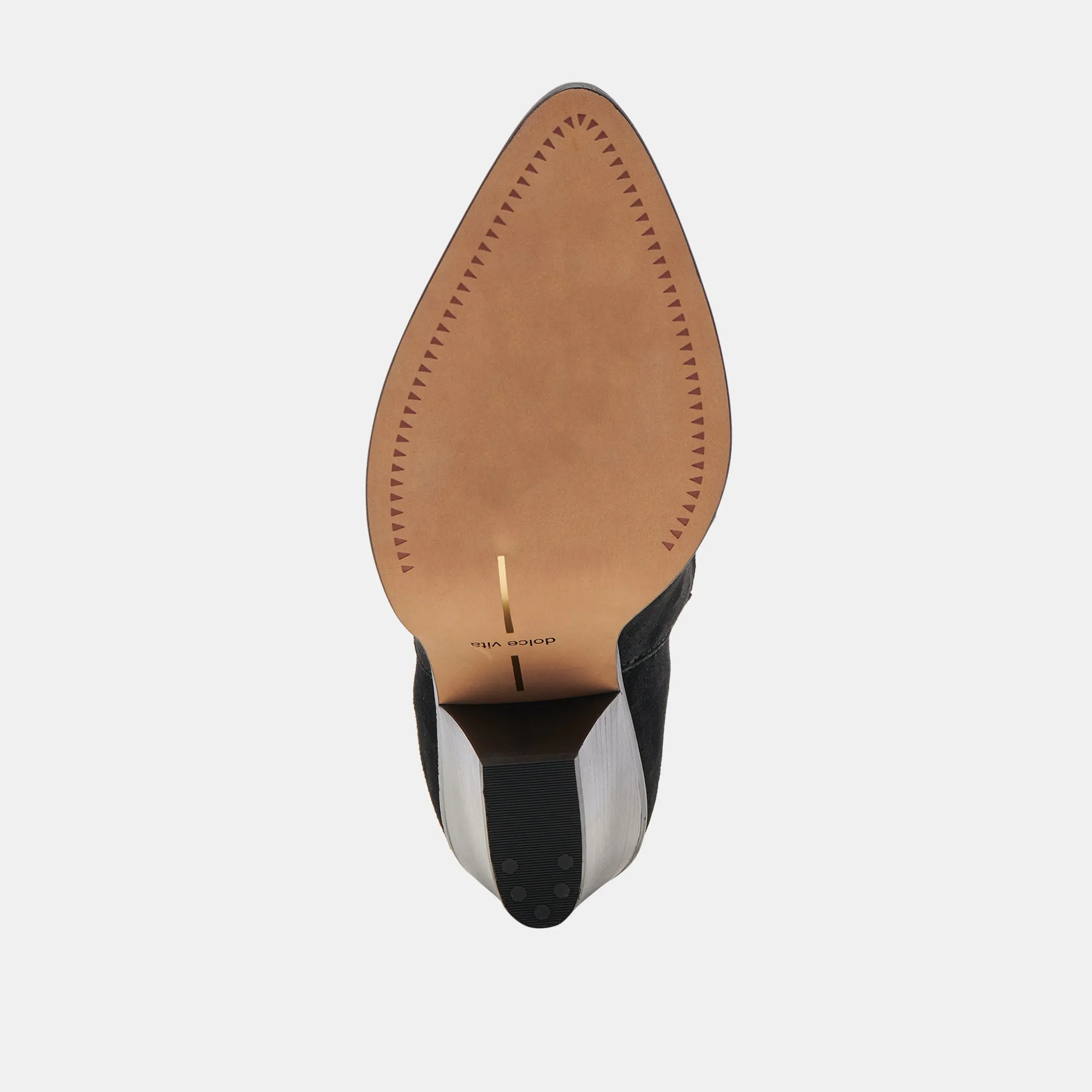 JESSEY BOOTS ONYX SUEDE Dolce Vita