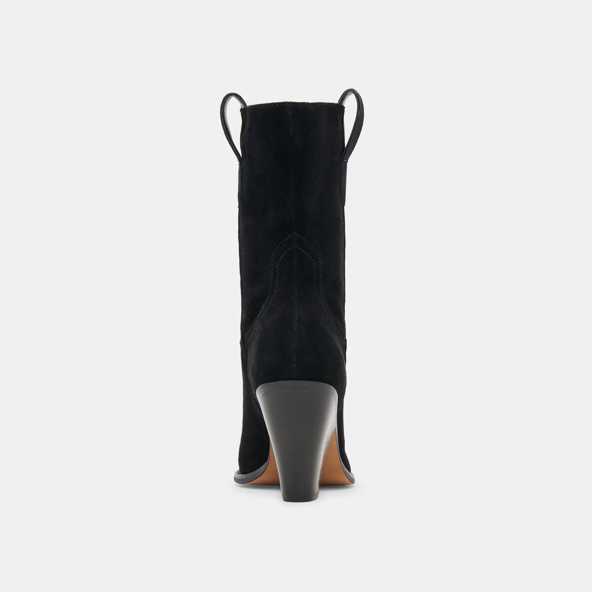 JESSEY BOOTS ONYX SUEDE Dolce Vita