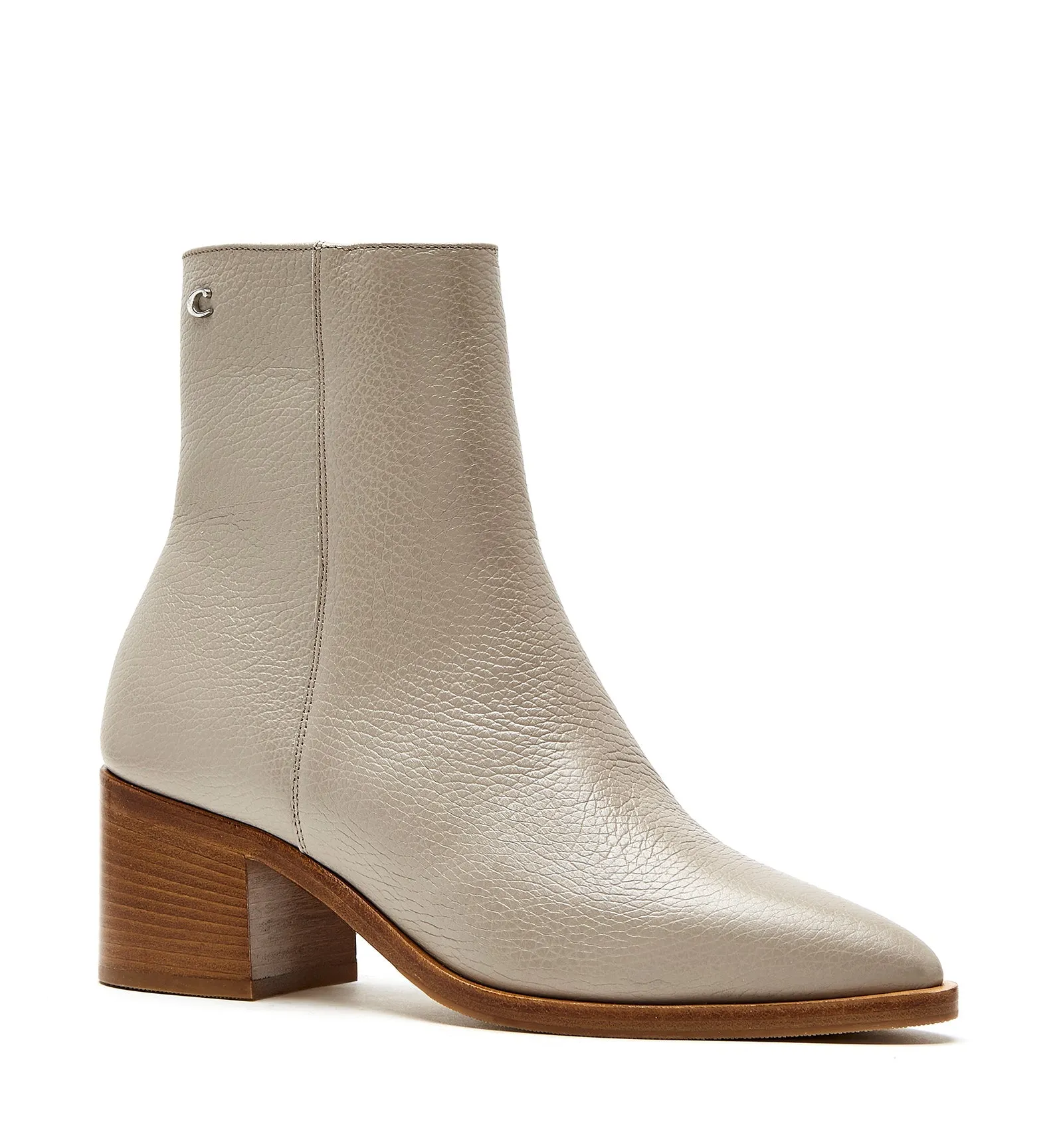 JULIETA PEBBLED LEATHER BOOTIE La Canadienne