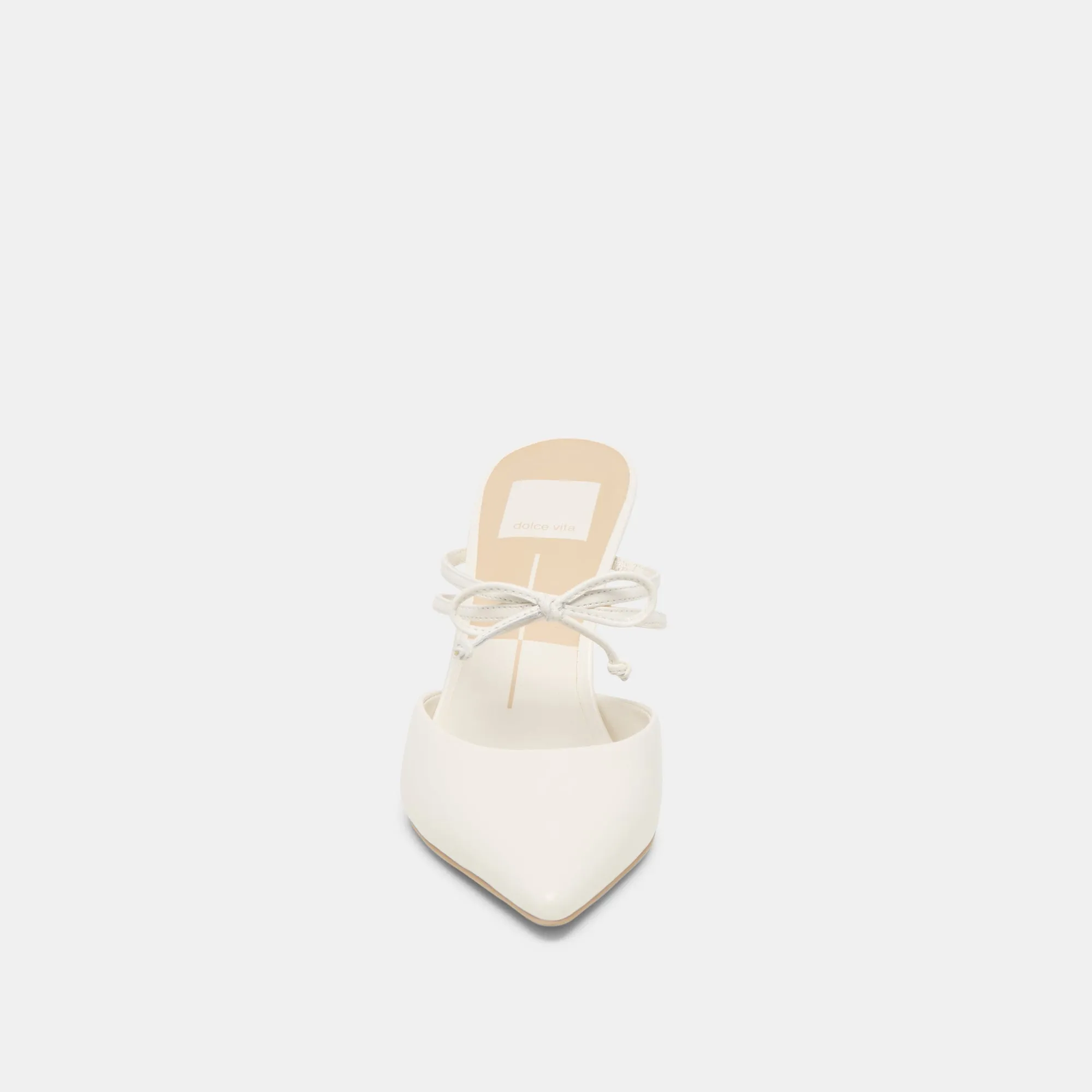 KLAIRE PEARL HEELS TRUE WHITE LEATHER Dolce Vita