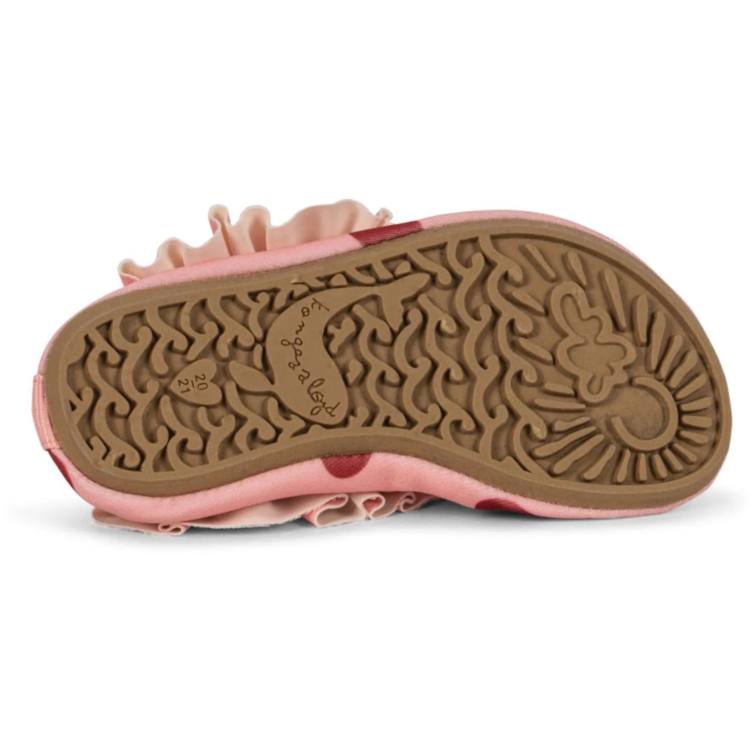 Konges Sløjd Amour Pink Merle Frill Swim Shoes