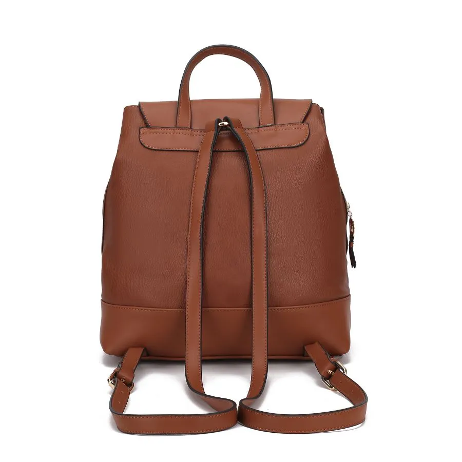 Laura Vegan Leather Fashion Backpack for Women