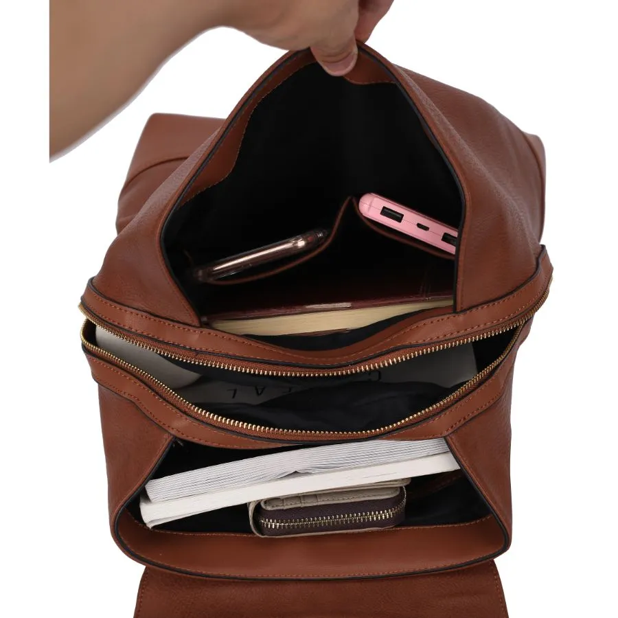 Laura Vegan Leather Fashion Backpack for Women