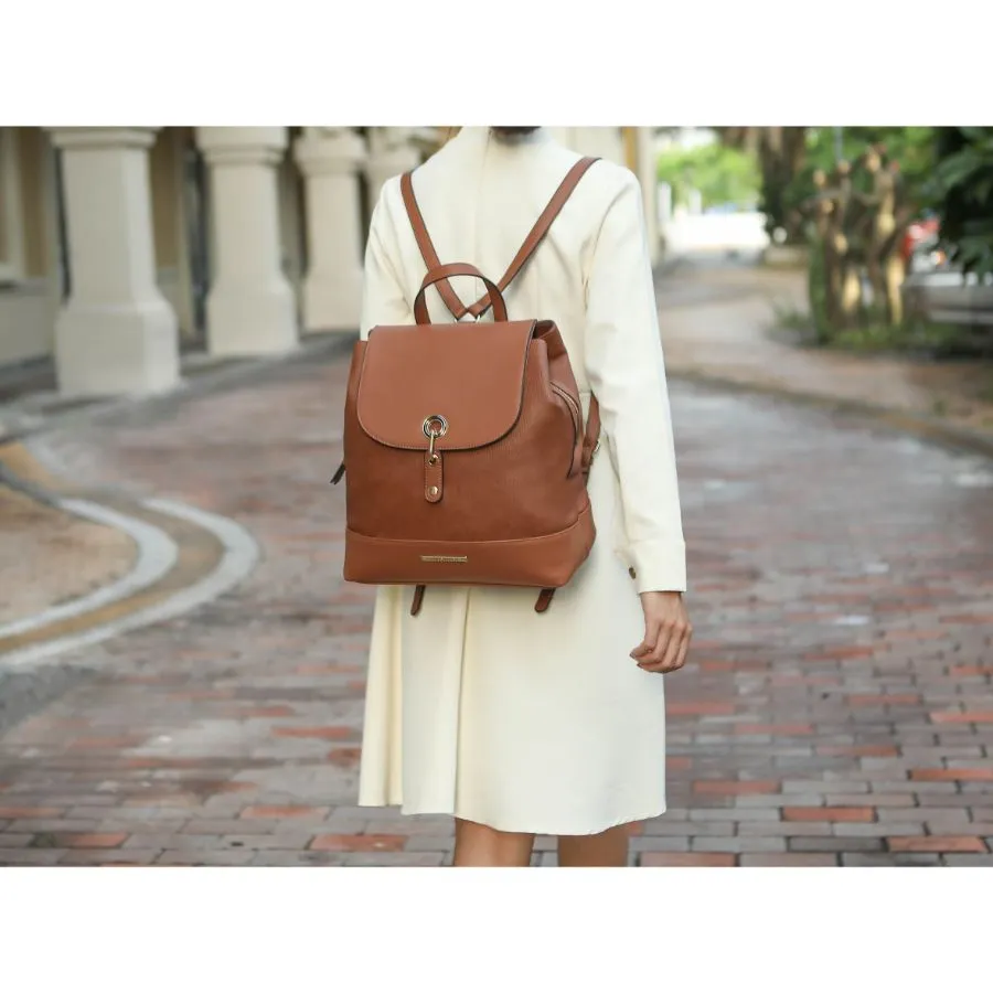 Laura Vegan Leather Fashion Backpack for Women
