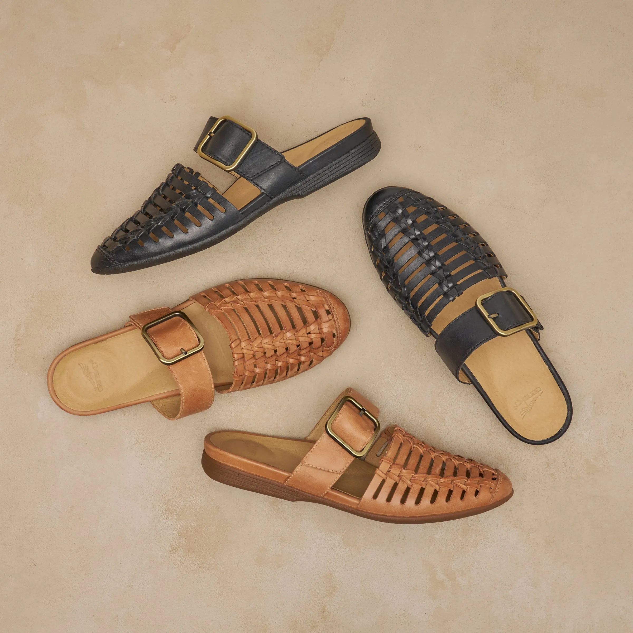 Leilani Light Tan Burnished Nappa Dansko