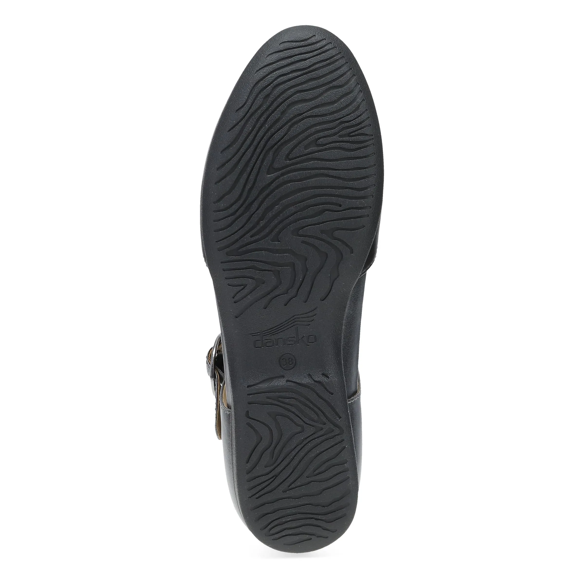 Liv Black/Pewter Metallic Nappa Dansko