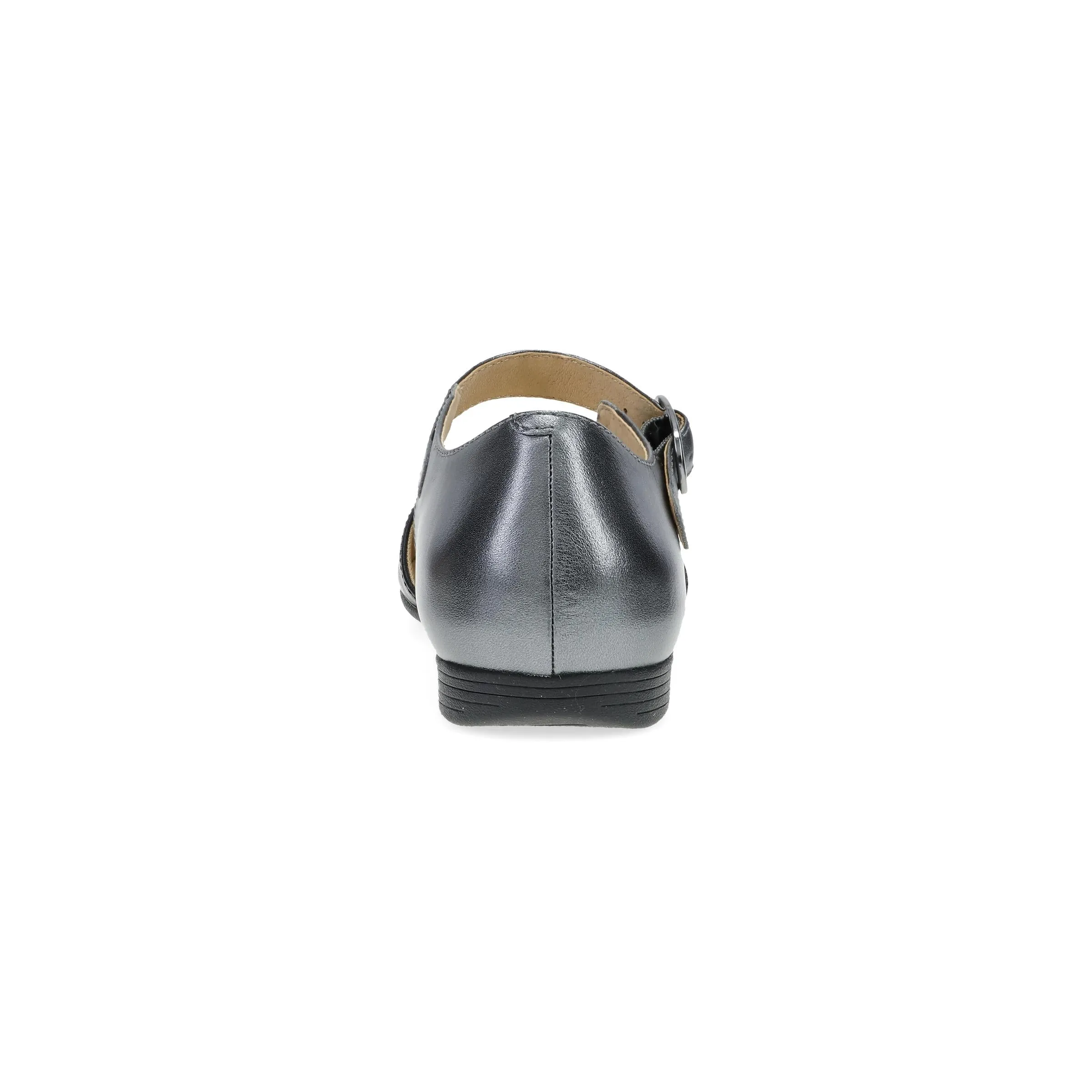 Liv Black/Pewter Metallic Nappa Dansko