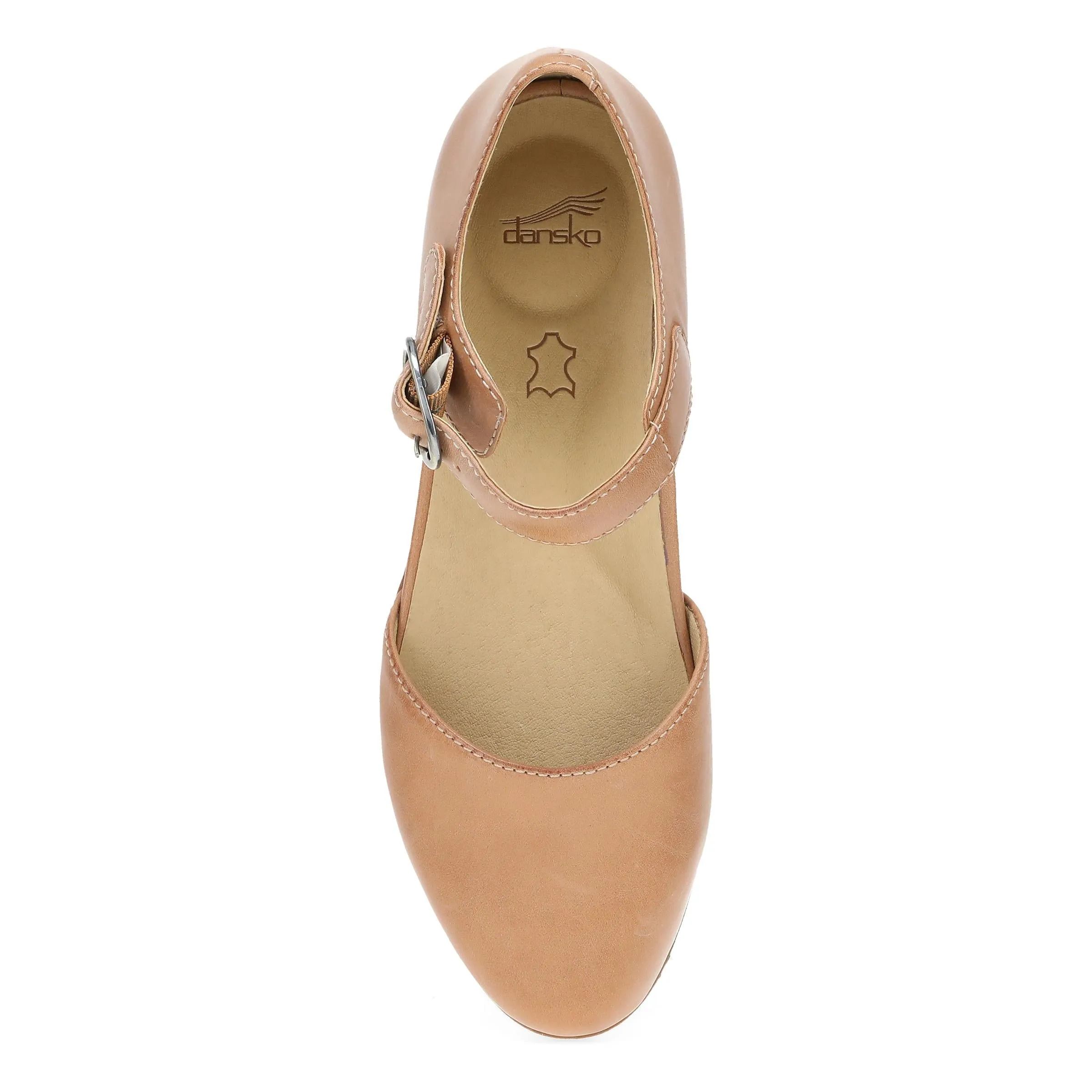 Liv Tan Burnished Nappa Dansko