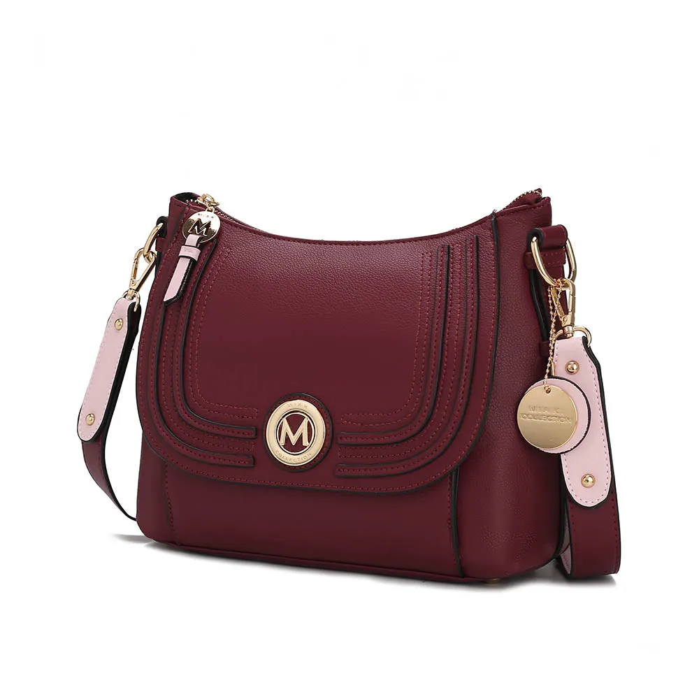 Maggie Vegan Leather Crossbody Handbag