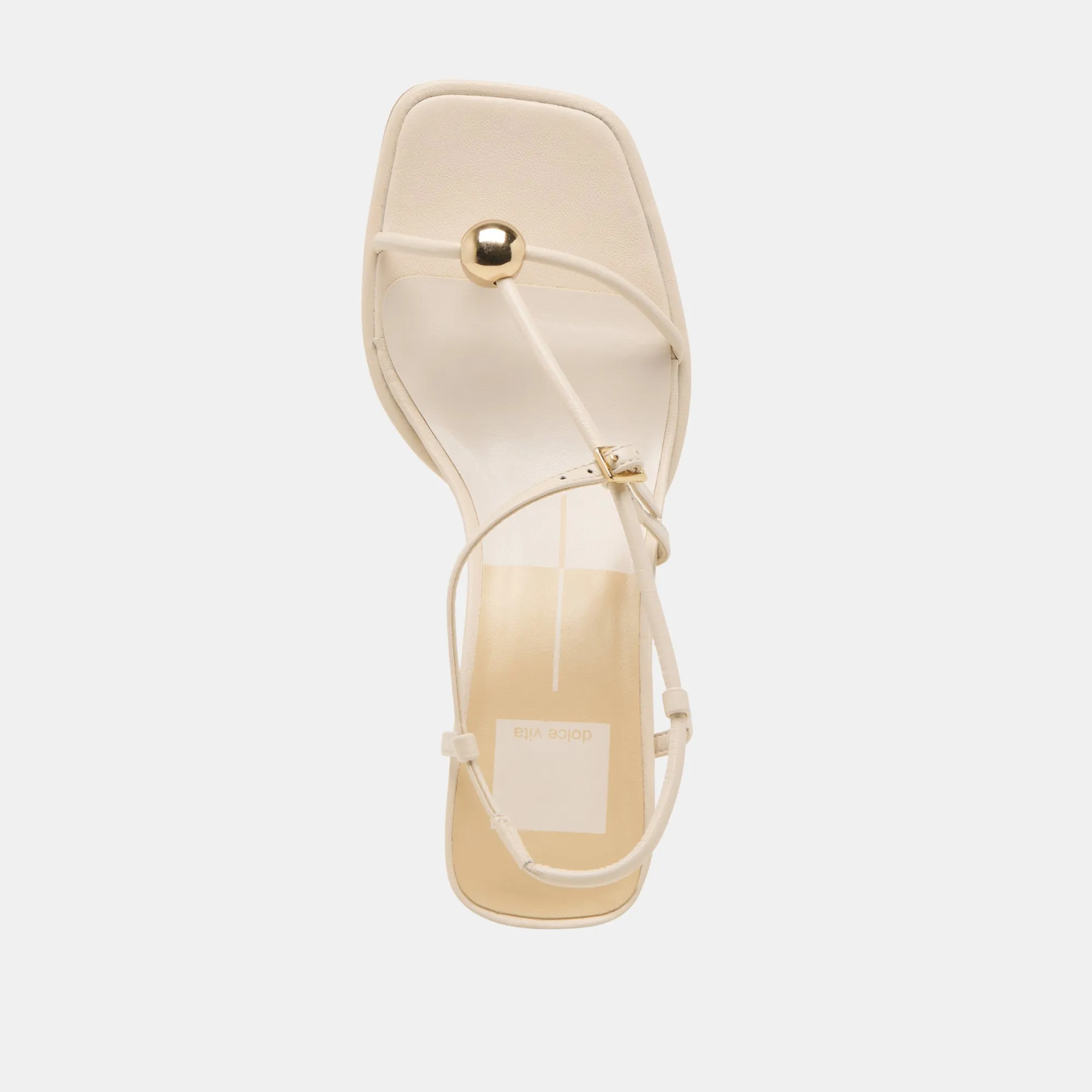 MYLEE HEELS CREME LEATHER Dolce Vita