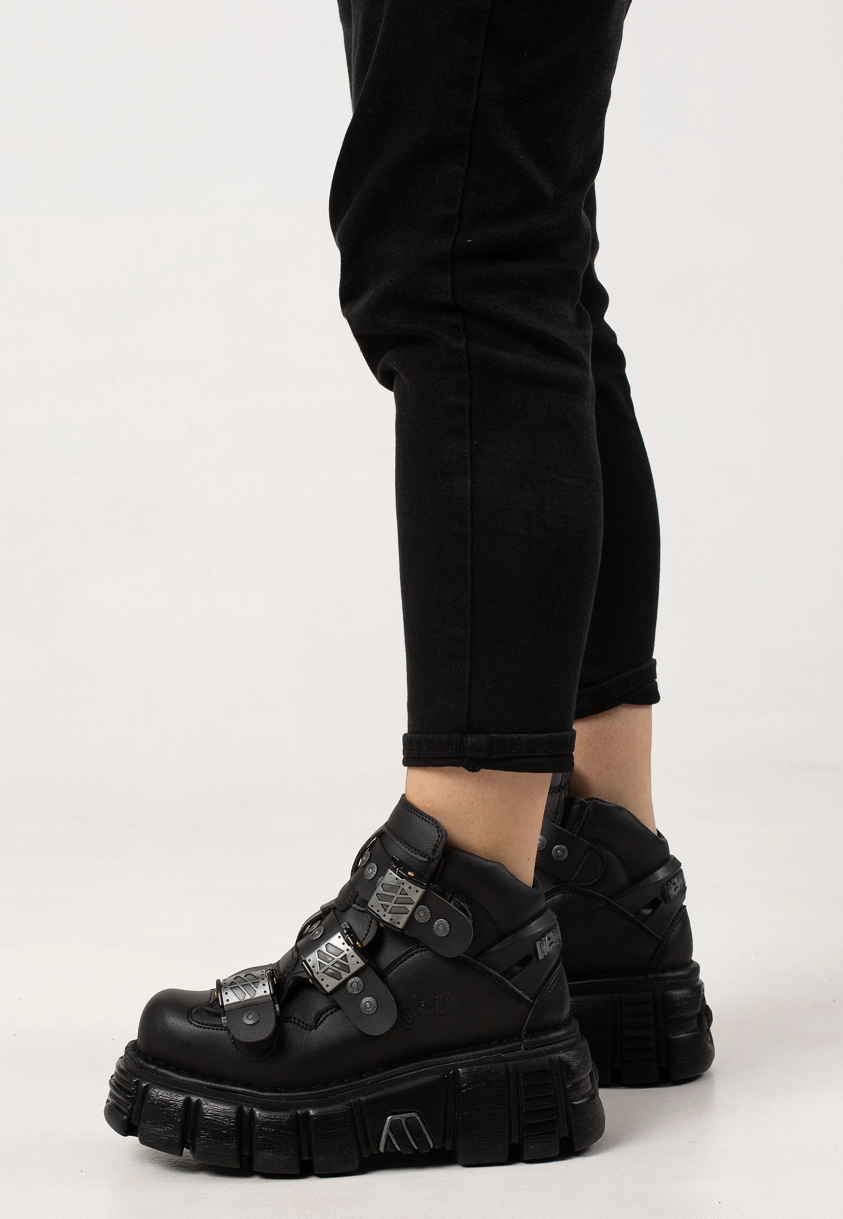New Rock - M 122 C3 Black - Girl Shoes