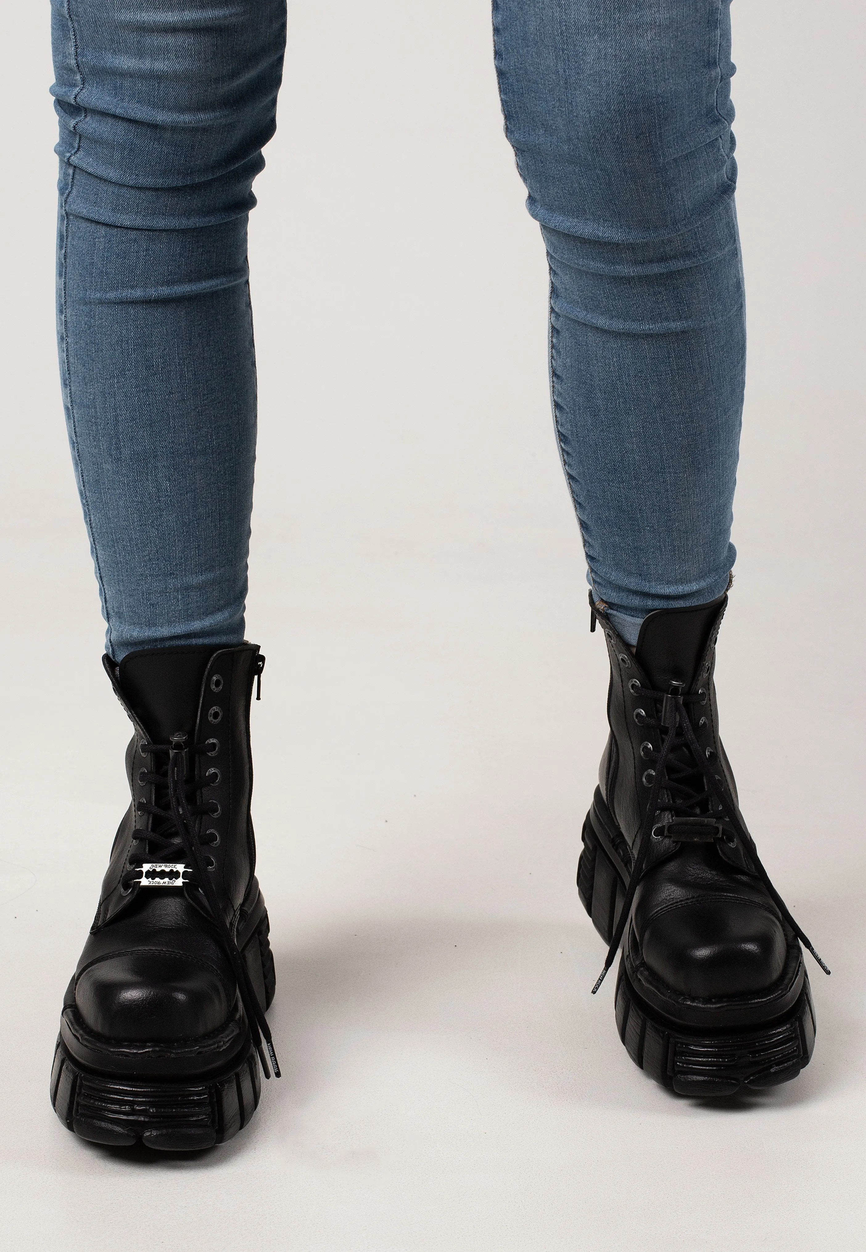 New Rock - New Mili 083 VS2 Black - Girl Shoes