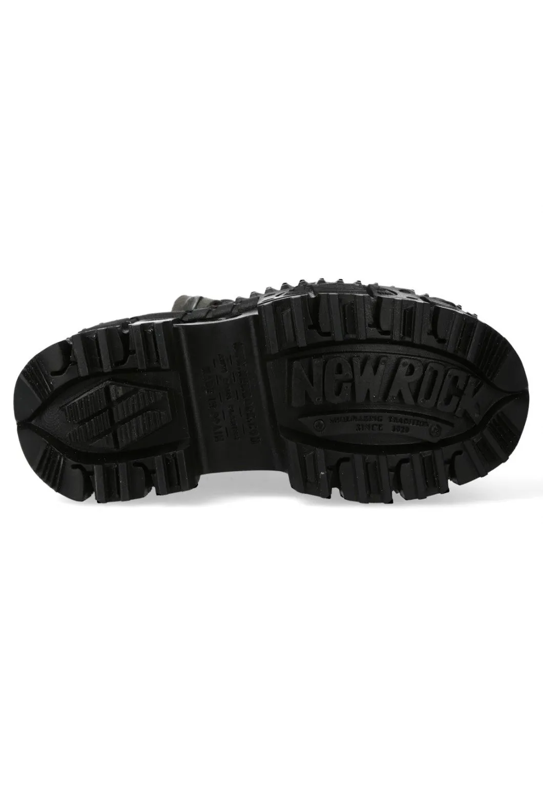New Rock - Wall 106 V16 Black - Girl Shoes