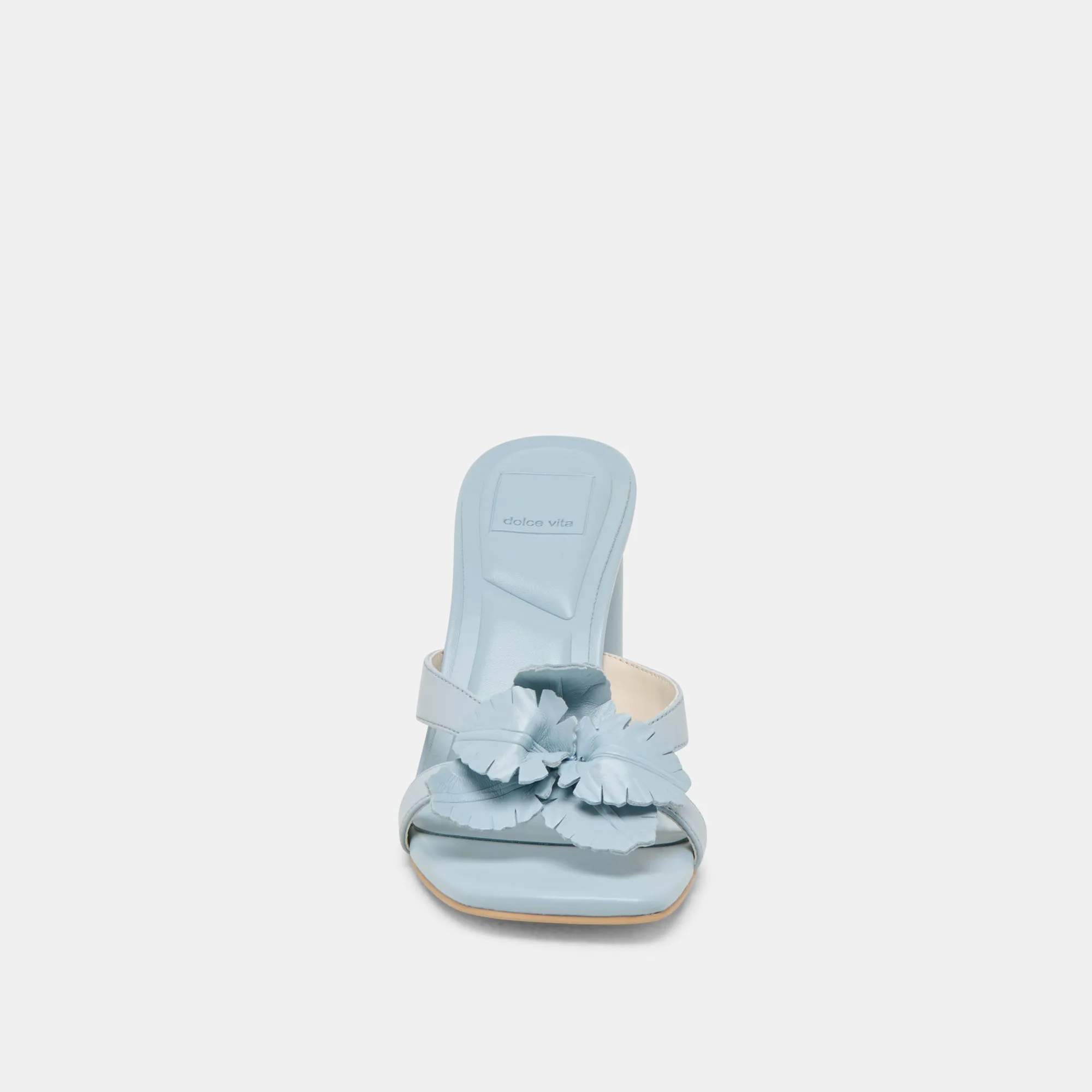 NIKIL HEELS LIGHT BLUE LEATHER Dolce Vita