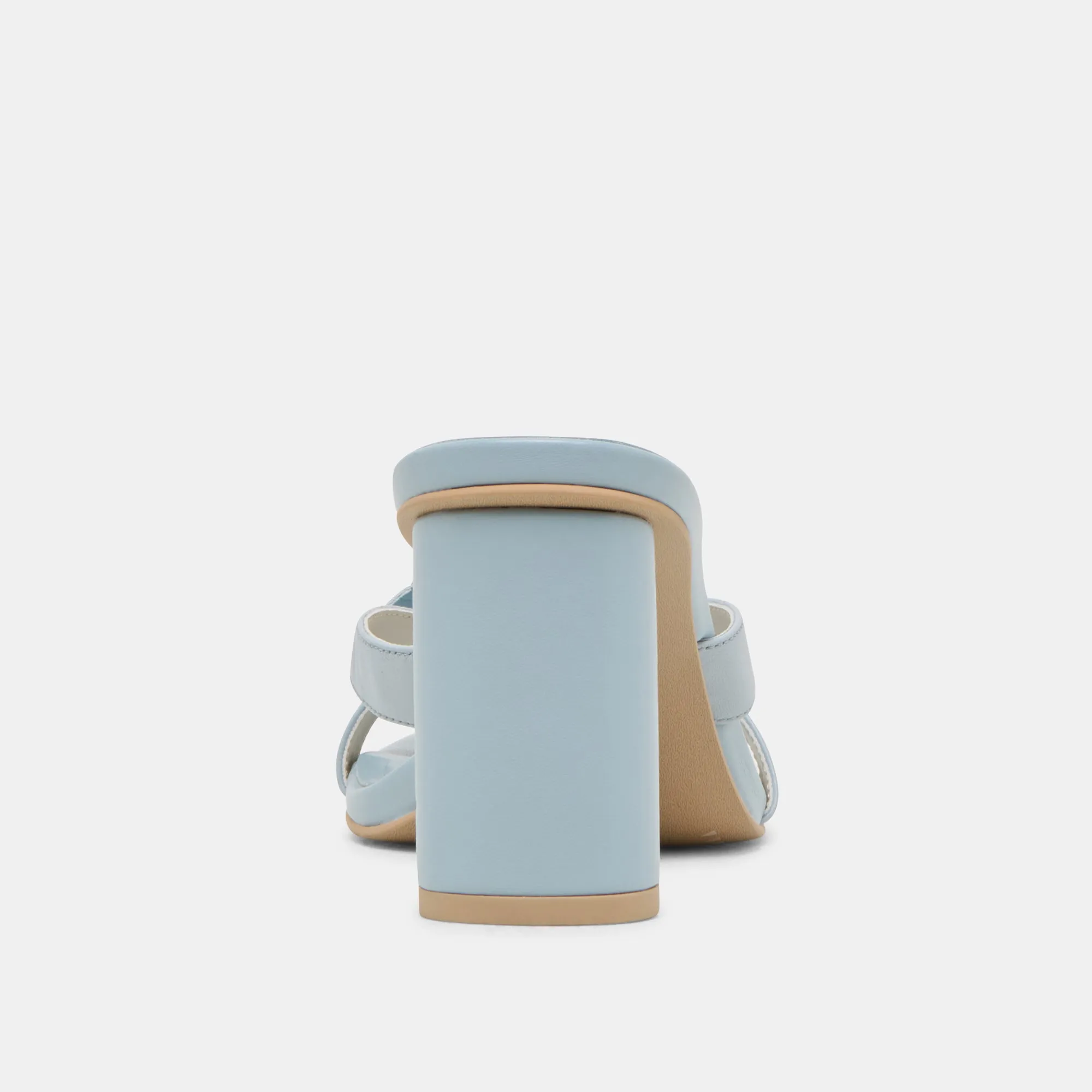 NIKIL HEELS LIGHT BLUE LEATHER Dolce Vita